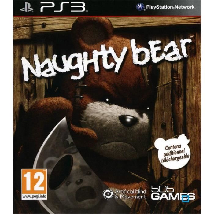 505 Games Naughty Bear / Jeu Console PS3