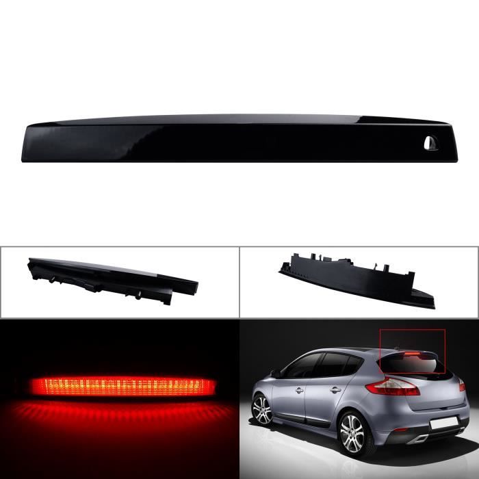 Noir lentille LED Feux arrière freinage feu stop Pour Renault Megane MK II 5-door Estate / Grandtour (KM0/1_) 03-09