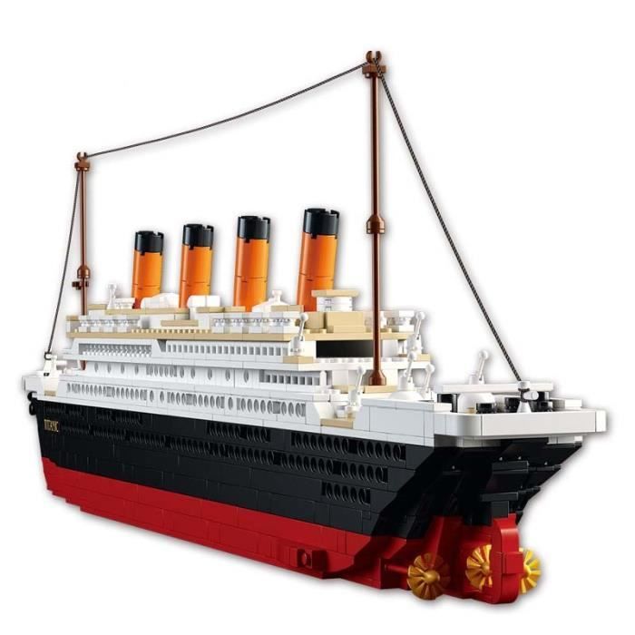 1012 pièces City Titanic RMS bateau de croisière 3D modèle kits blocs de construction classique film scène loisirs jouet éducatif