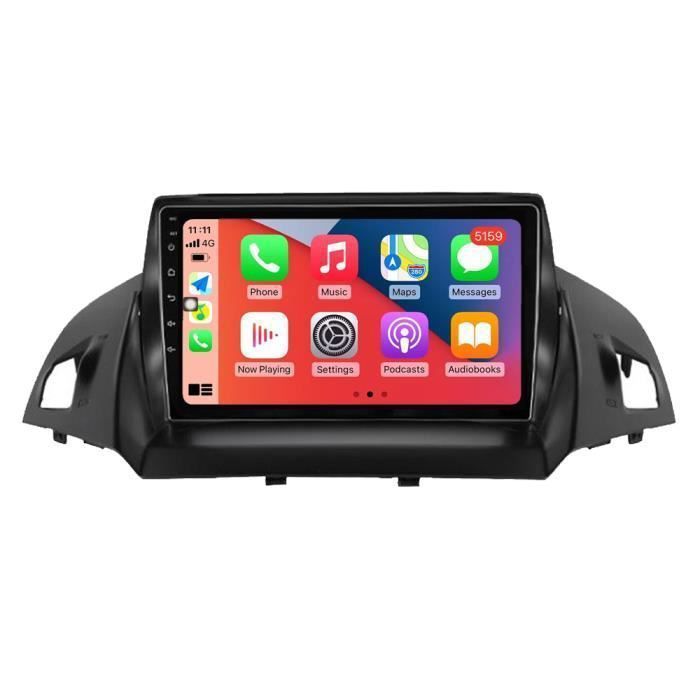 RoverOne Autoradio GPS Bluetooth pour Ford Kuga Escape 2013 2014 2015 2016 2017 Android Stéréo Navigation WiFi Écran Tactile