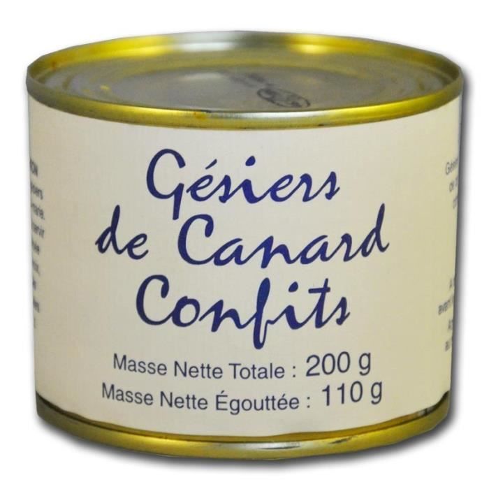 Gésiers de Canard Confits