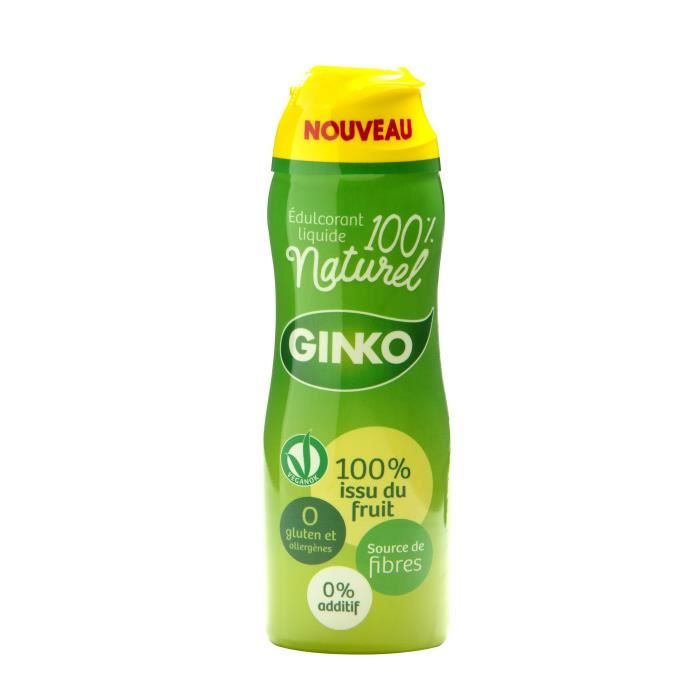 GINKO - Liquide 100% Naturel - 100% Fruit - Edulcorant - 130g