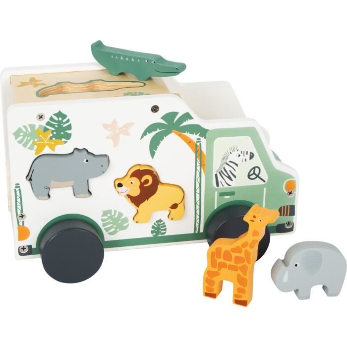 Voiture et animaux Safari Figurines miniature