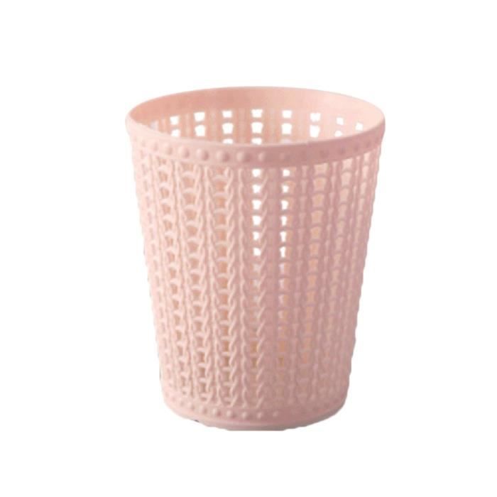 Étui à crayons de bureau créatif, 1 pièce, multifonctionnel, brosse de maquillage, rangement, porte-crayon, Pot, Pot RD -IN5745