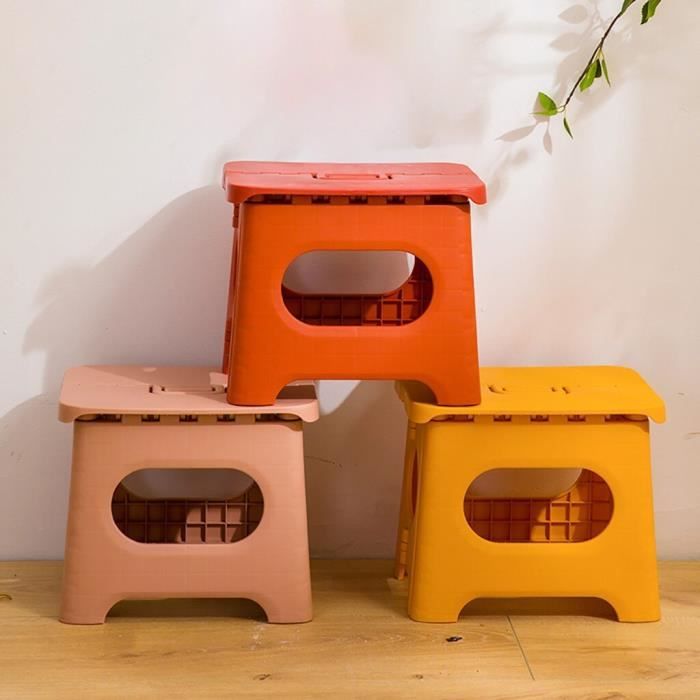 Tabouret pliant Portable extérieur ménage salle de bain multi-usages pliable Portable tabouret enfant enfant chaise tabouret pliant
