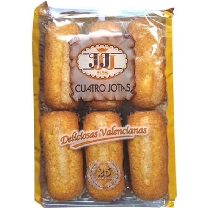 Madeleines longues nature 4 Jotas