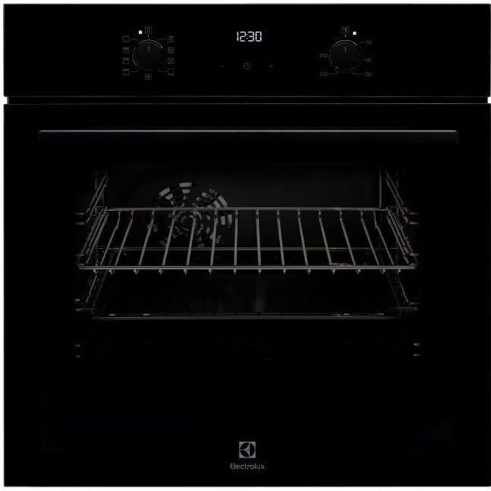 ELECTROLUX EZF5C50Z INTUIT - Four électrique encastrable - chaleur pulsée - 57L - Catalyse - A - écran LCD - livré avec rail tél