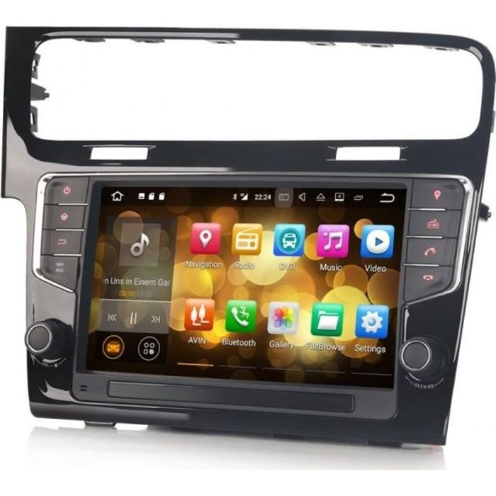 LE poste GPS ultime pour votre VOLKSWAGEN GOLF VII avec menu d'origine Android GOLF 7 Android GPS Europe Internet Bluetooth, Kit ma