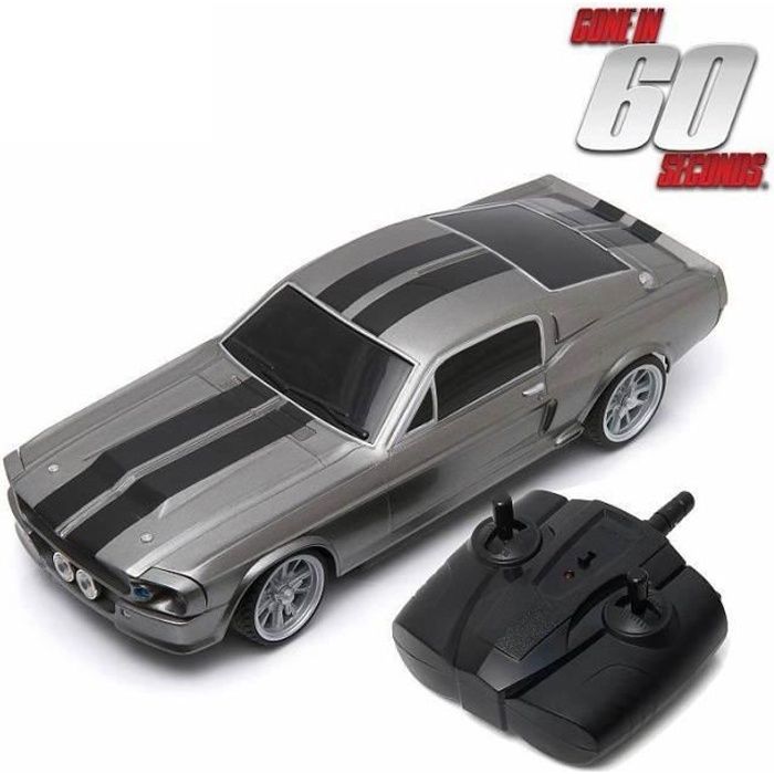 Voiture FORD MUSTANG Shelby Radio Commandé GT500 Eleanor 1/18 RC Mustang 60 secondes chrono