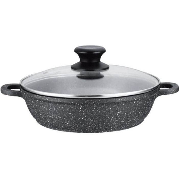 Sautoir pierre 24 cm avec son couvercle Kaiser