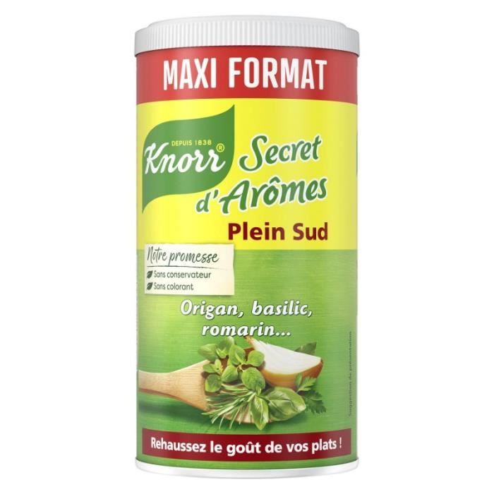 KNORR - Arome Plein Sud 145G - Lot De 3