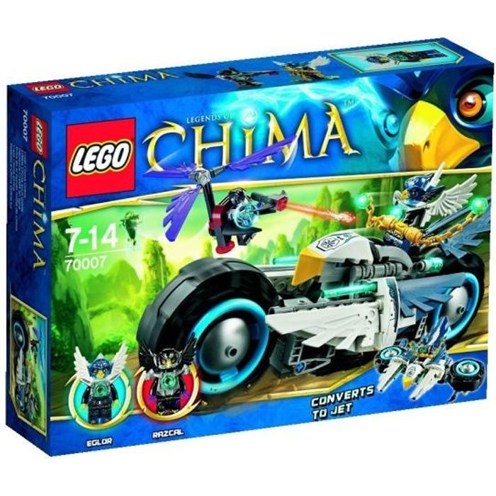 LEGO Chima 70007 Le roadster d'Eglor