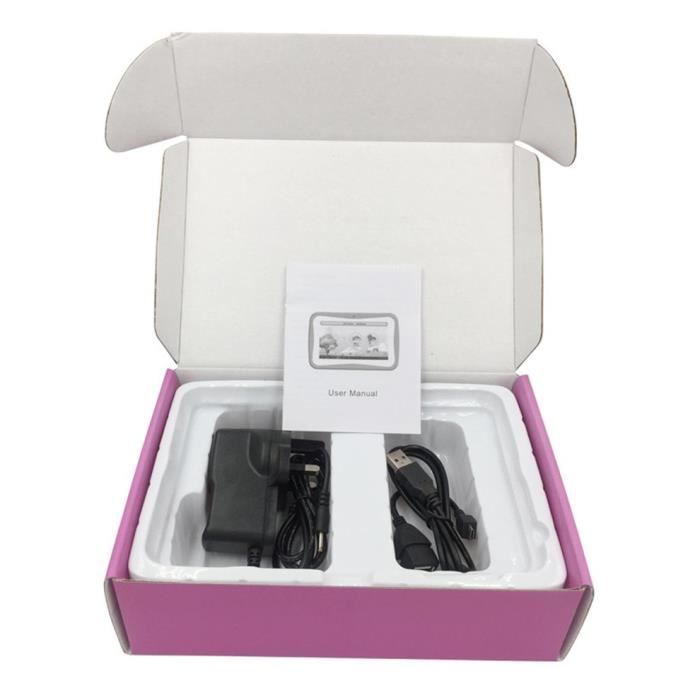 7 pouces étudiant enfants apprentissage tablette enfants 512Mb+4Gotablette ordinateur machine éducative Wifi tablette cadeau, rose