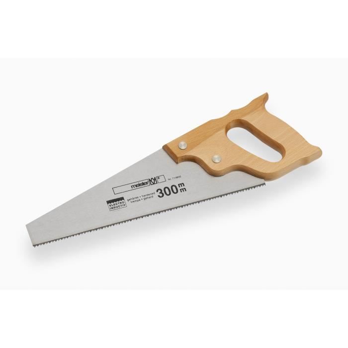 MEISTER Scie égoïne manche en bois 300 mm