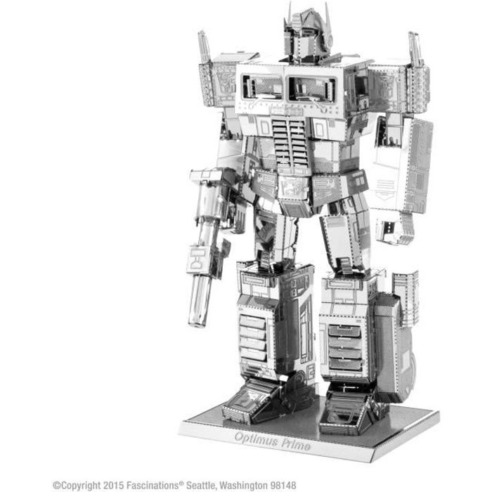 METAL EARTH TRANSFOMRERS Maquette à contruire Optimus prime