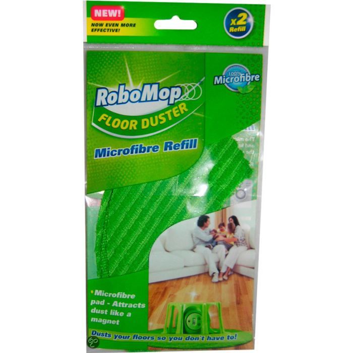 Lingettes microfibre Robomop