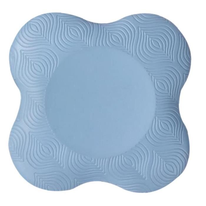 Yoga gene pad antidérapant Balance du coude Solde Tapis de protection du genou pour la salle de fitness Gym clair Bleu