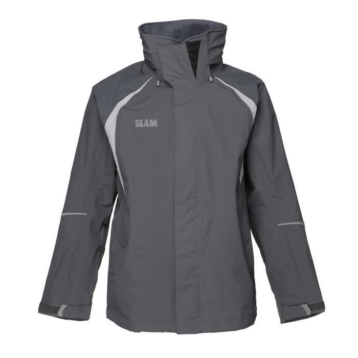 SLAM Veste de quart côtière Force 2 - Gris foncé