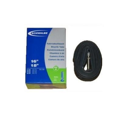 Chambre à air Schwalbe - 16x 1 1/8-1 3/8 400 A 37-340 à 35-355 Schrader 40 mm