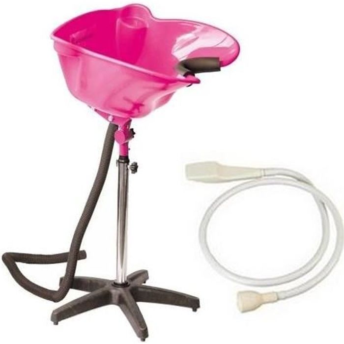 Pack Bac de Lavage Nouméa Rose + douchette