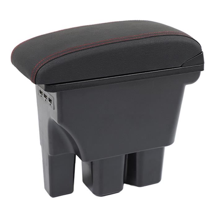 pour Suzuki Jimny 2020 2019 JB74 Accoudoir Retrofit Voiture Accoudoir BoîTe de Rangement Accessoires 3USB