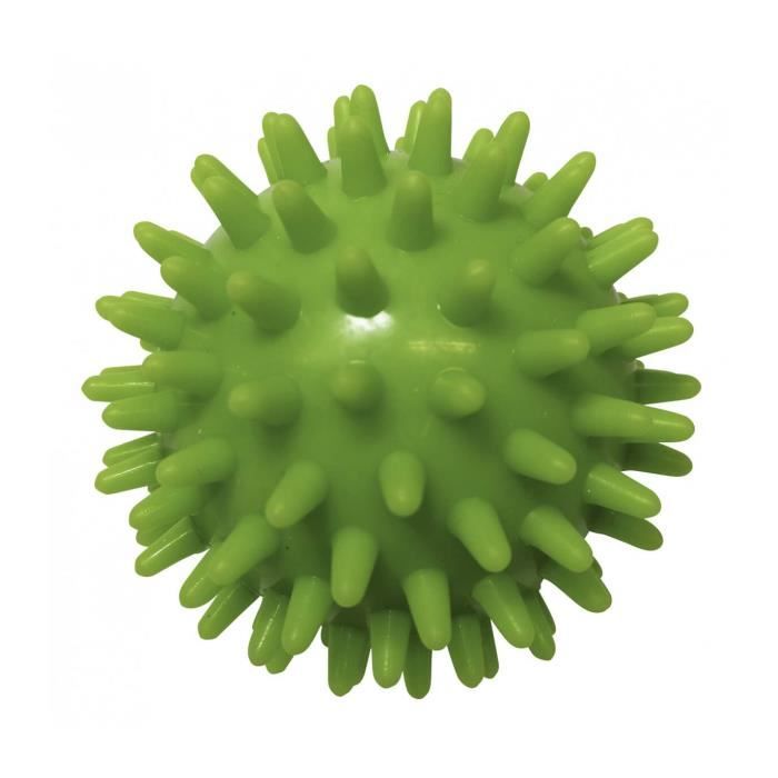 Balle picots vert Ø7 cm soft vrac