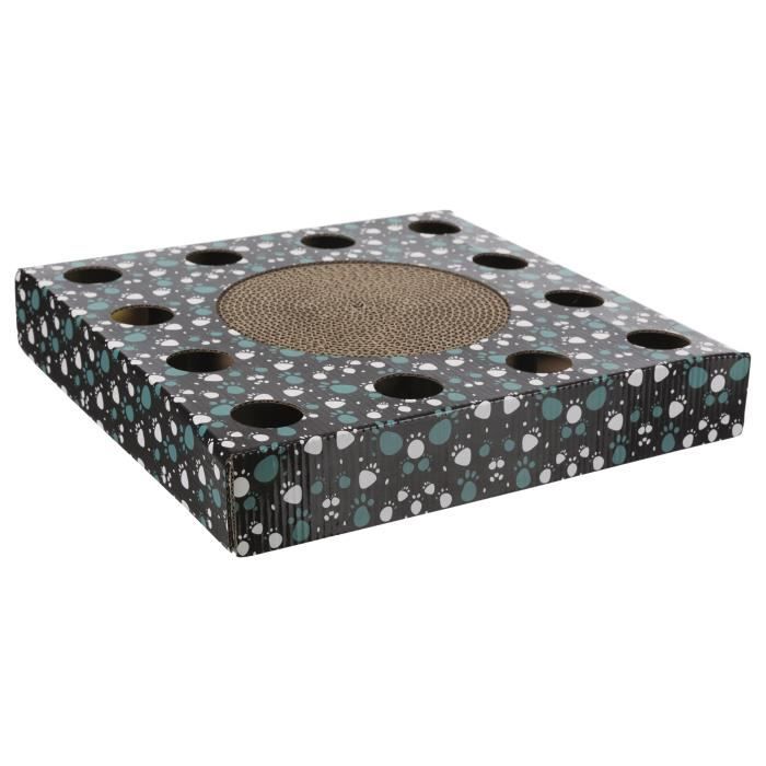 TRIXIE Plaque griffoir - 33 x 33 cm - Noir - Pour chat