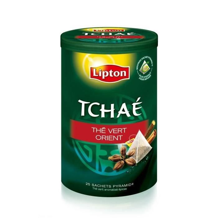 LIPTON Tchae Thé vert d'Orient 25 Sachets