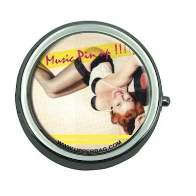 Boite à pilules Music Pin Up