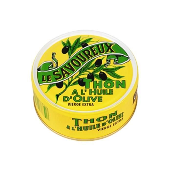 Thon à l'huile d'olive 160 g Le Savoureux