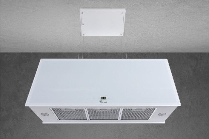 Hotte murale - GURARI - GCH 046 WH 9 - 90 cm - Forte aspiration 1000 m³/h - Blanche - Electroménager