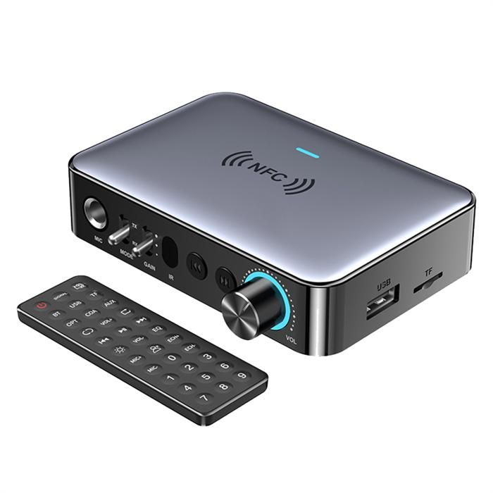 Adaptateur Bluetooth 5.0 émetteur/récepteur 2-en-1 - Pour TV, PC, Voiture, Casque - Faible Latence, écran LCD