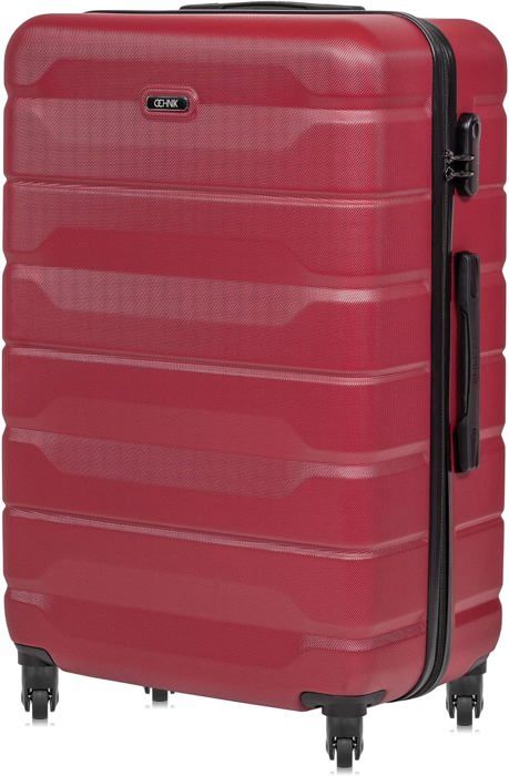 Rouge | Valise cabine | 72 x 47 x 29 cm | Valise rigide | Valise de ...