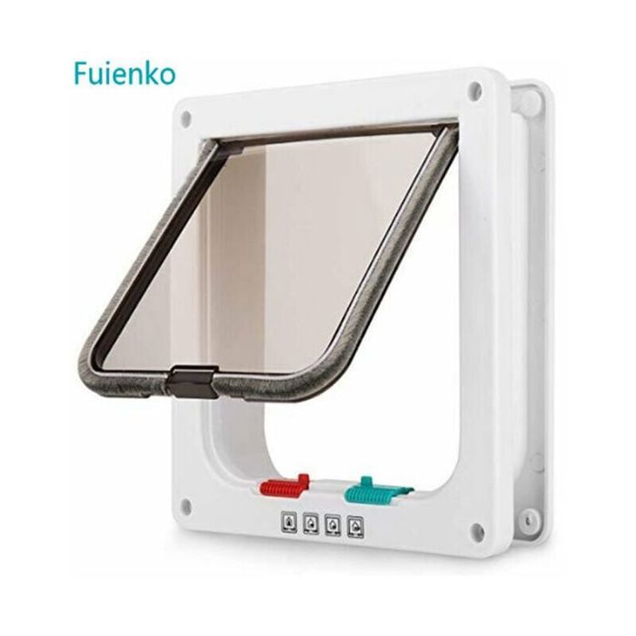 Meilleurs prix pour Chatière intelligente chat porte couleur de Blanche 20 x 19 cm