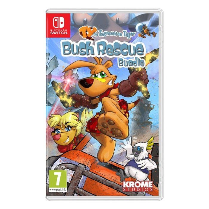 Extension de jeux video - code de jeux video Just for games Ty The Tasmanian Tiger Bush Rescue Bundle Nintendo Switch