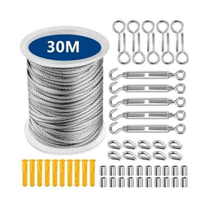 Filet de corde en acier inoxydable 304, filet de garde-corps en corde Filet de corde en acier inoxydable 304, filet de garde-corps en corde