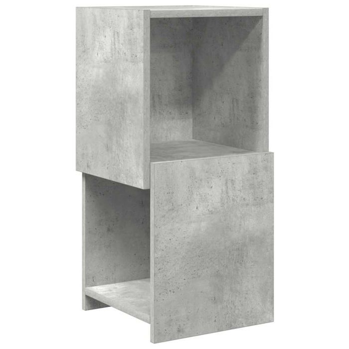 Cabinet dangle en bois dingénierie - vidaXL - Blanc - 30x305x65 cm - 2 étagères - Design moderne - Assemblage requis