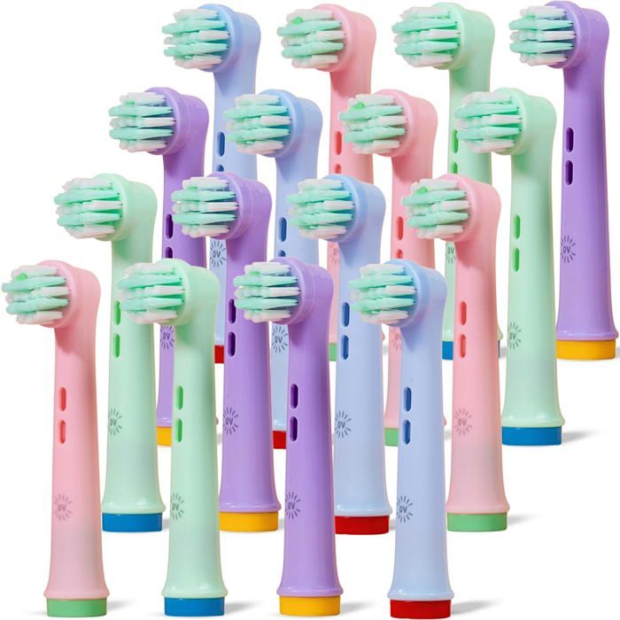 Brossette Compatible Oral B Enfant Pack De 16 Têtes De Brosse À Dents — free download