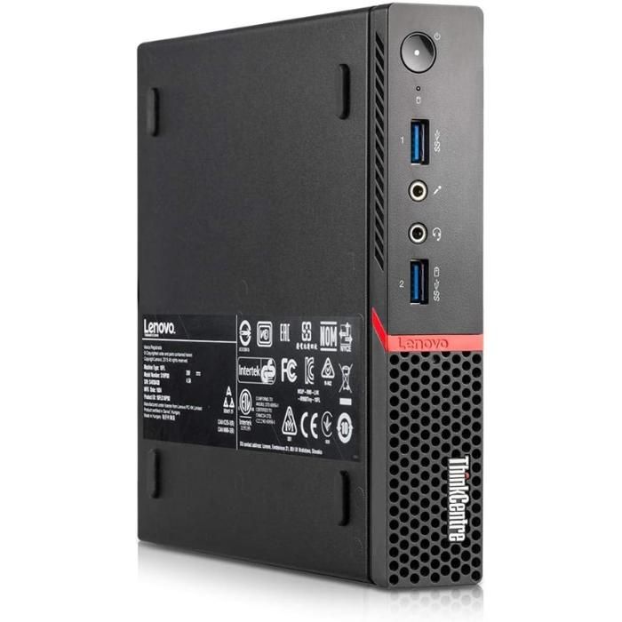 Lenovo Thinkcentre M710q Tiny Pentium G4400T 8 Go RAM 256 Go SSD Windows 11 Reconditionné - Lenovo reconditionné disponible sur Cdiscount Seconde Vie