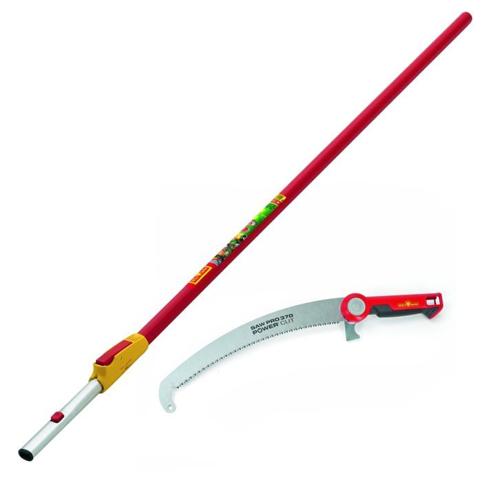 Scie électrique - WOLF-GARTEN - Power Saw 370 - Manche alu Vario - 3 kg - Usage quotidien