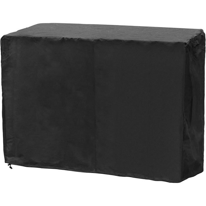 Housse de Protection pour Chariot de Plancha132 × 56 × 92 cmBâche 600D PVC pour Grande Desserte ExtérieureImperméableAnti-UV