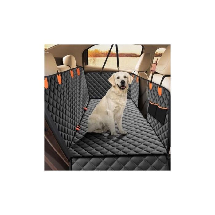 Housses de Siège dauto pour Chien Protection Voiture Chien Protege Banquette Arrière Antidérapant et Imperméable avec Fenêtre en Ma