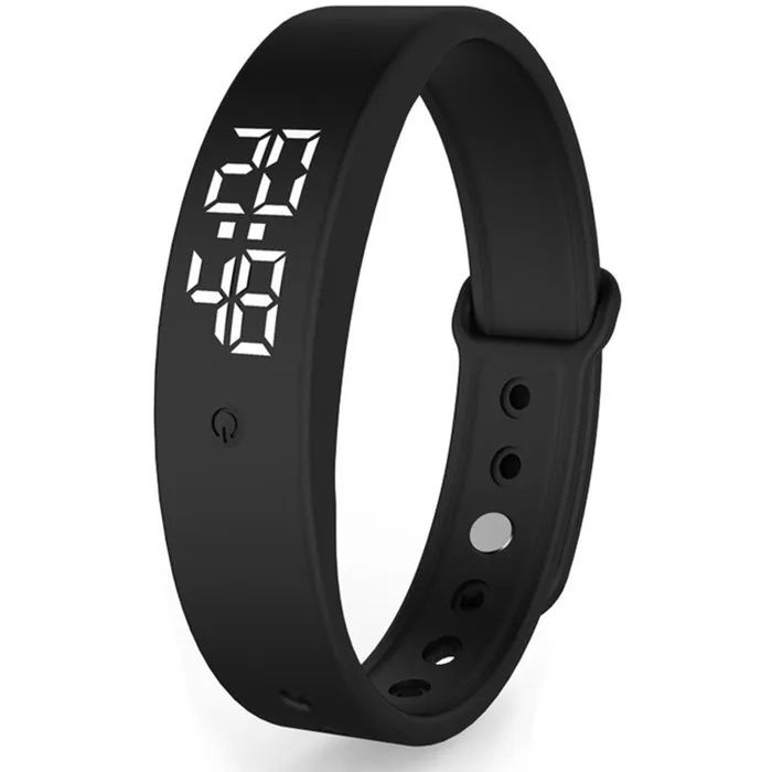 Réveil - Bracelet vibrant - Montre de rappel dalarme vibrante - Bracelet vibrant silencieux - 10 rappels dheure - Noir Réveil - Bracelet vibrant - Montre de rappel dalarme vibrante - Bracelet vibrant silencieux - 10 rappels dheure - Noir