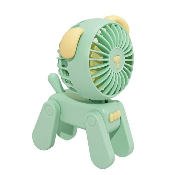Ventilateur De Voiture 12V USB - Mini Ventilateur Puissant Avec Ventouse Et Support, 3 Vitesses, Rotation 360°