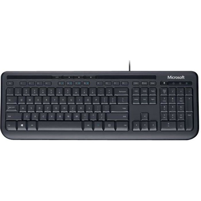 Microsoft Wired Keyboard 600 Clavier USB - vue 4