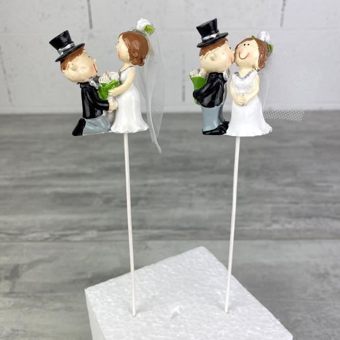 Mouchoirs Mariage Lot De 100 - Motif Couple Amoureux - 22x21cm - Fabriqué En Allemagne