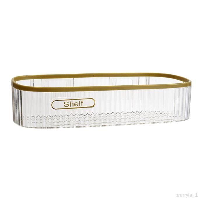 Petit Panier De Douche Mural Sans Perçage Pour Salle De Bain Et Cuisine, Plastique Transparent, Porte-Savon Douche Sans Perçage | Leroy Merlin