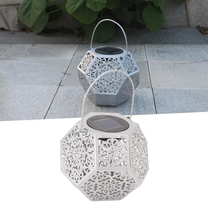 Lanterne Solaire Japonaise Chat Porte-Bonheur - Suspension Décorative Imperméable LED Pour Jardin, Cour, Terrasse - 1