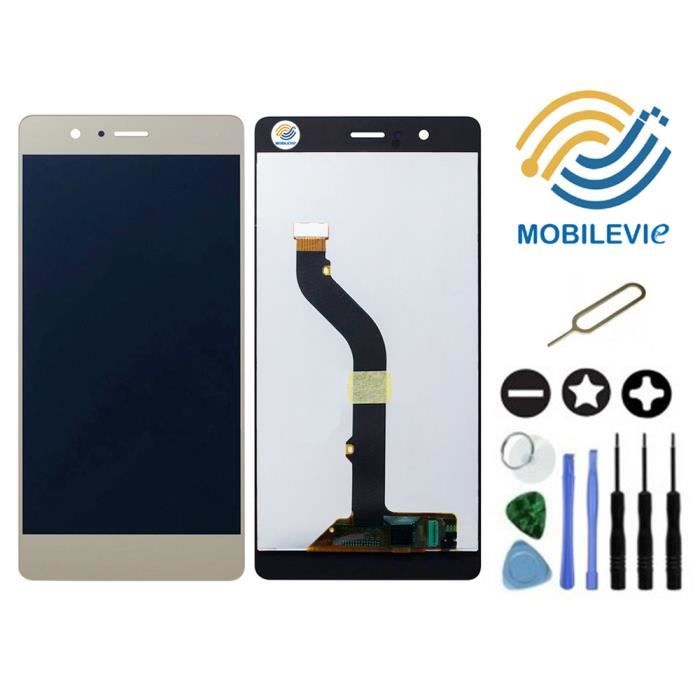 Telefonos Moviles Recambios Vitre Tactile Ecran Lcd Original Pour Huawei P9 Lite Or Moviles Y Telefonia Aleria Se