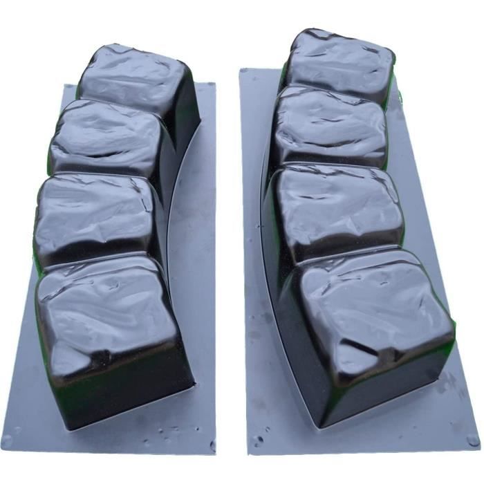 Moules pour bordure en pierre avec bordure en plastique ABS - Modèle BR04[A101]